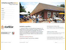 Tablet Screenshot of initiative-ergreifen.de